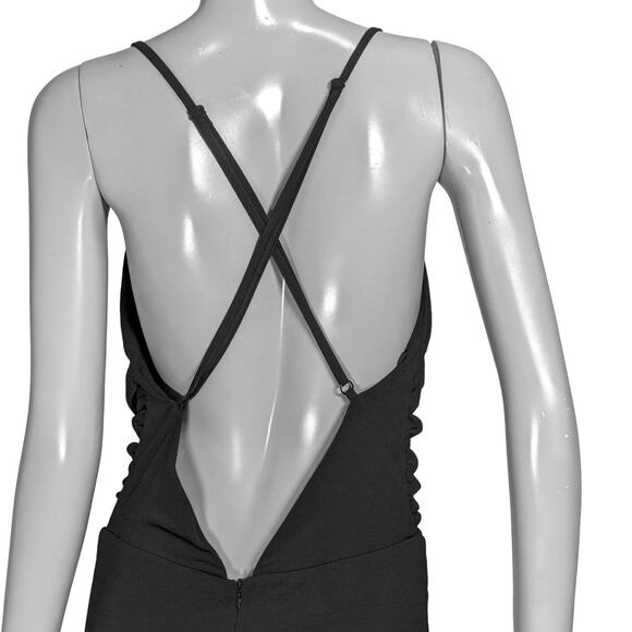 Jason Wu Black Sleeveless Maxi Dress with Slit - Picture 7 of 12